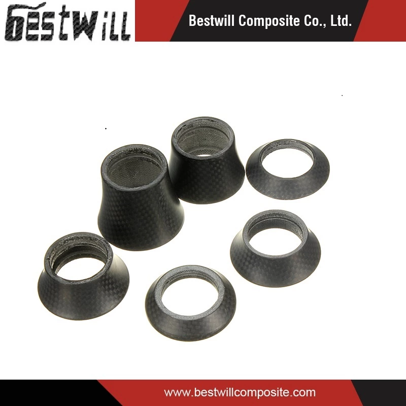 Carbon Fiber Gloss Headset Washer Spacers for Stem Road MTB Bike