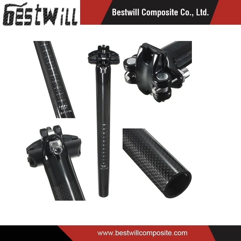 Carbon Fiber MTB Mountain Bicycle Seatpost Bicycle Parts