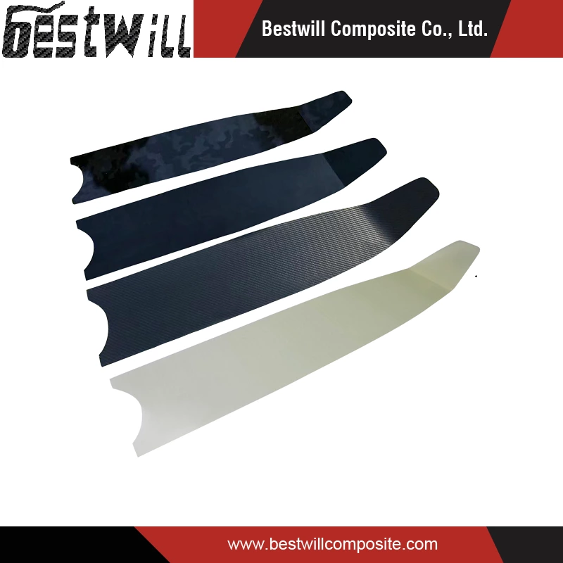 Carbon Fiber Blades for Diving Fins