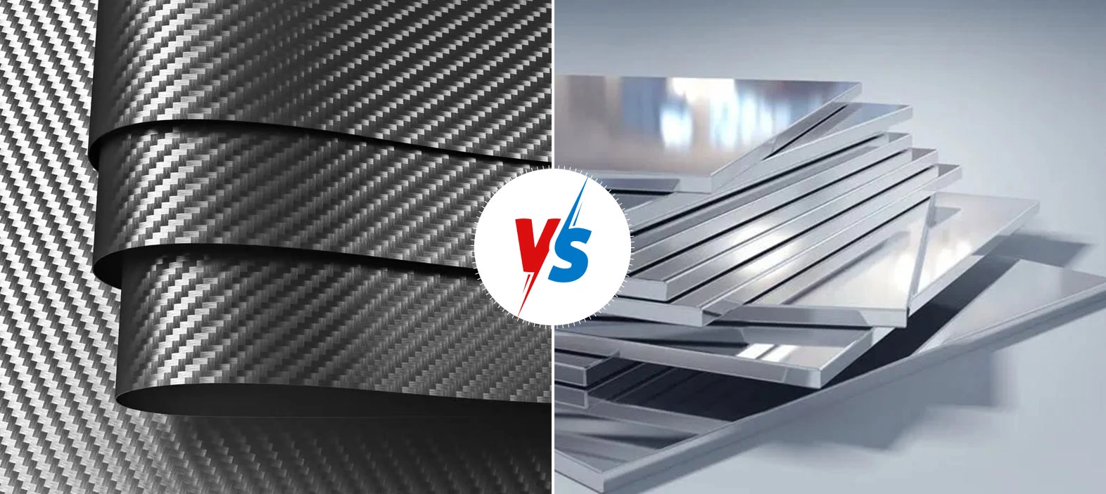 What are the benefits of carbon fibre over aluminium